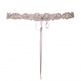Martha Sash Silver/Blush/Champagne 