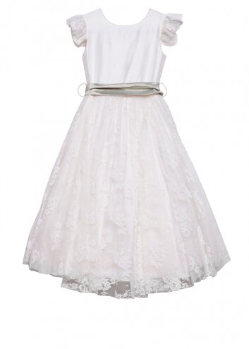 Wild silk and lace Grace dress